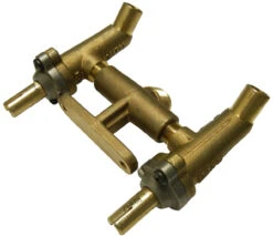 Charmglow Brass Twin-valve Assembly - 36500