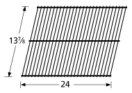 13 7/8 X 24, Porcelain Cooking Grid - 55701