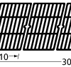 18 1/8 X 30, Cast Iron Cooking Grids, Charbroil, Tuscany, Uniflame - 65993