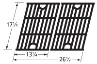 17 1/4 X 26 1/2, Charbroil Porcelain Coated Cast Iron Cooking Grids - 66342