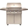 Artisan Professional 32" 3 Burner Grill With Rotisserie, Light & Cart - ARTP-32C
