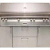Alfresco ALXE 56" Grill, Sear Burner On Cart - ALXE-56BFGC