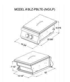 Blaze LTE Power Burner - BLZ-PBLTE 9 Blaze LTE Power Burner - BLZ-PBLTE -Barbecue Equipment Store Blaze LTE Power Burner Specs 76922.1611596445.1500.1500