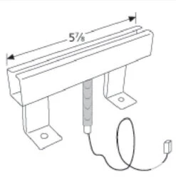 06840 Aussie Ceramic Ignitor Electrode W Male Connector -Barbecue Equipment Store Drawing of Collector Box for Aussie 06840hr 17434.1588167671.1500.1500