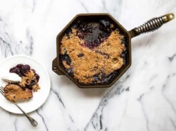 Finex 10" Cast Iron Skillet - No Lid -Barbecue Equipment Store FINEX Berry Crisp 59829.1559682620.1500.1500