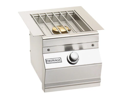 Fire Magic Aurora Built-in Single Side Burner - 32797-1 1 Fire Magic Aurora Built-in Single Side Burner - 32797-1