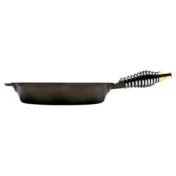 Finex 10" Cast Iron Skillet - No Lid -Barbecue Equipment Store Finex skillet 10 side 05615.1559682620.1500.1500