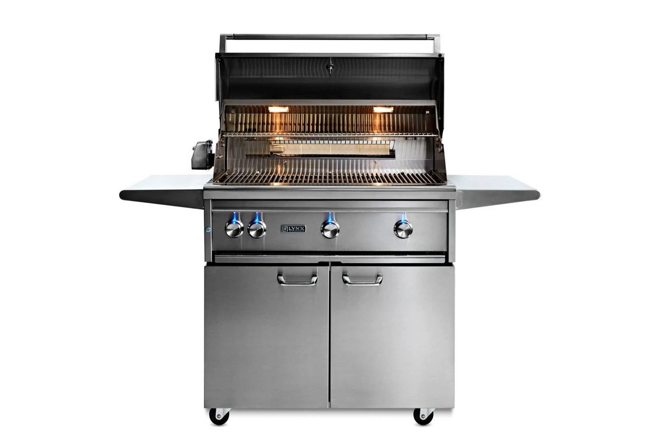 Lynx 36" Freestanding Grill - All Trident W/ Flametrak And Rotisserie - LF36ATRF 2 Lynx 36" Freestanding Grill - All Trident W/ Flametrak And Rotisserie - LF36ATRF - Image 2