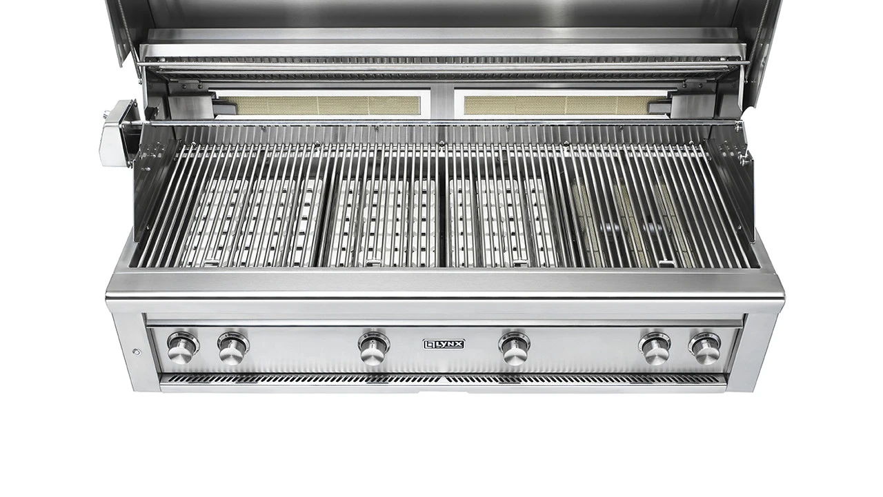 Lynx 54” Built-in Grill With 1 Trident Infrared Burner And 3 Ceramic Burners, Rotisserie - L54TR 2 Lynx 54” Built-in Grill With 1 Trident Infrared Burner And 3 Ceramic Burners, Rotisserie - L54TR - Image 2
