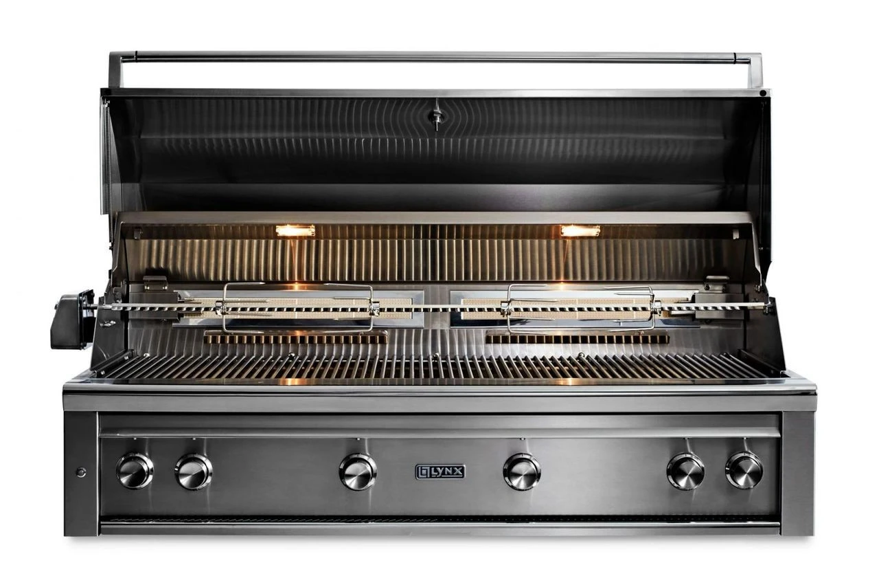 Lynx 54” Built-in Grill With 1 Trident Infrared Burner And 3 Ceramic Burners, Rotisserie - L54TR 3 Lynx 54” Built-in Grill With 1 Trident Infrared Burner And 3 Ceramic Burners, Rotisserie - L54TR - Image 3