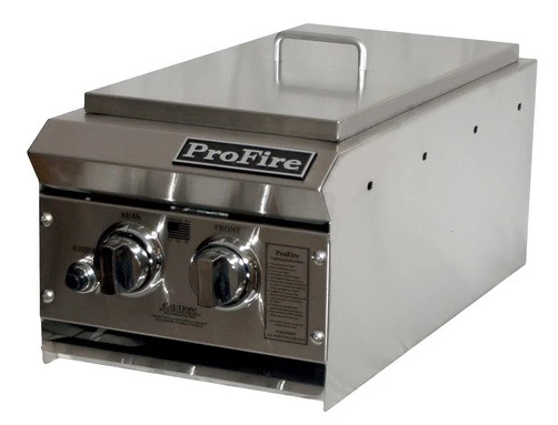 ProFire Propane Double Side Burner For Cart Grills 1 ProFire Propane Double Side Burner For Cart Grills