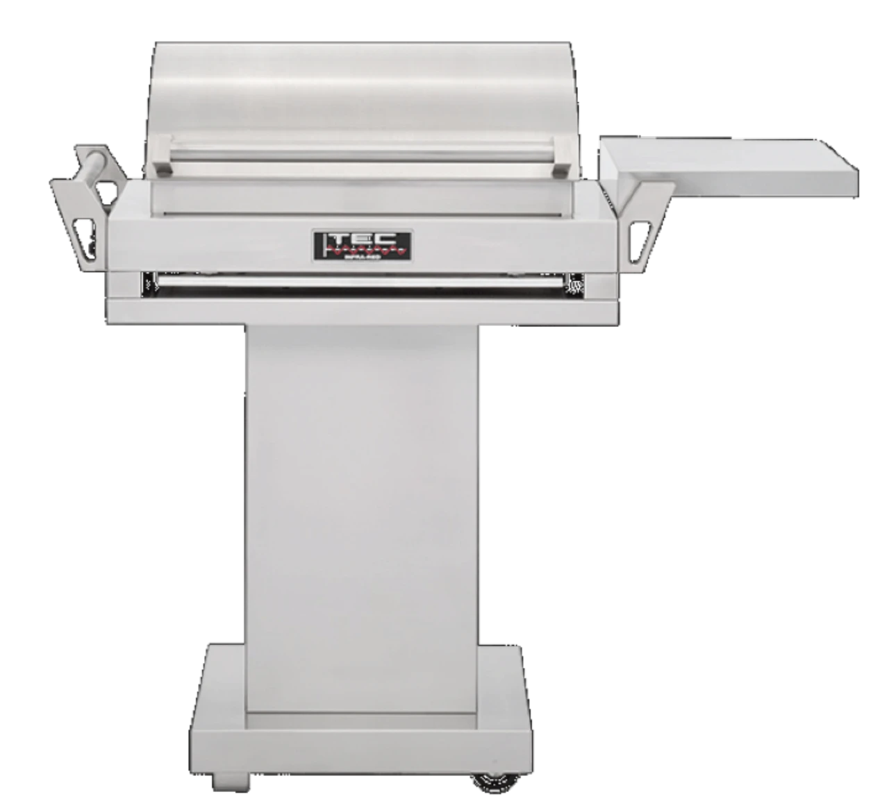 TEC Infrared G Sport Grill With Stainless Pedestal & Side Shelf 1 TEC Infrared G Sport Grill With Stainless Pedestal & Side Shelf