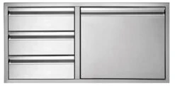 Twin Eagles 36" Door/Three Drawer Combo - TEDD363-B