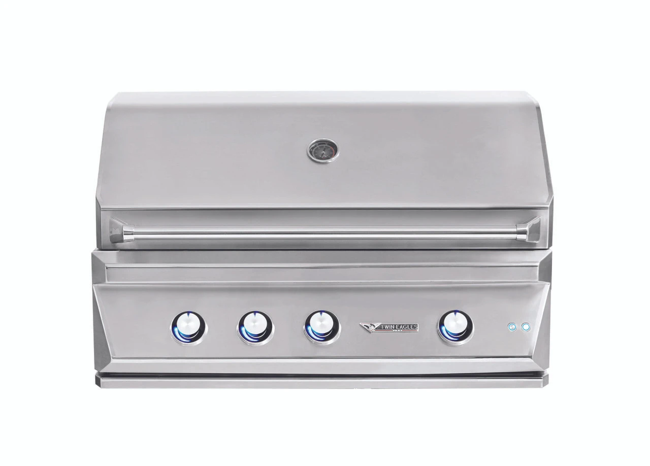 Twin Eagles 42" Built-in Grill With Infrared Rotisserie And Sear Zone - TEBQ42RS-C 1 Twin Eagles 42" Built-in Grill With Infrared Rotisserie And Sear Zone - TEBQ42RS-C