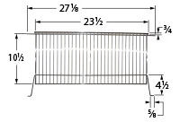 Charbroil, Coleman, Kenmore Chrome Bottom Warming Rack - 02124 3 Charbroil, Coleman, Kenmore Chrome Bottom Warming Rack - 02124 - Image 3