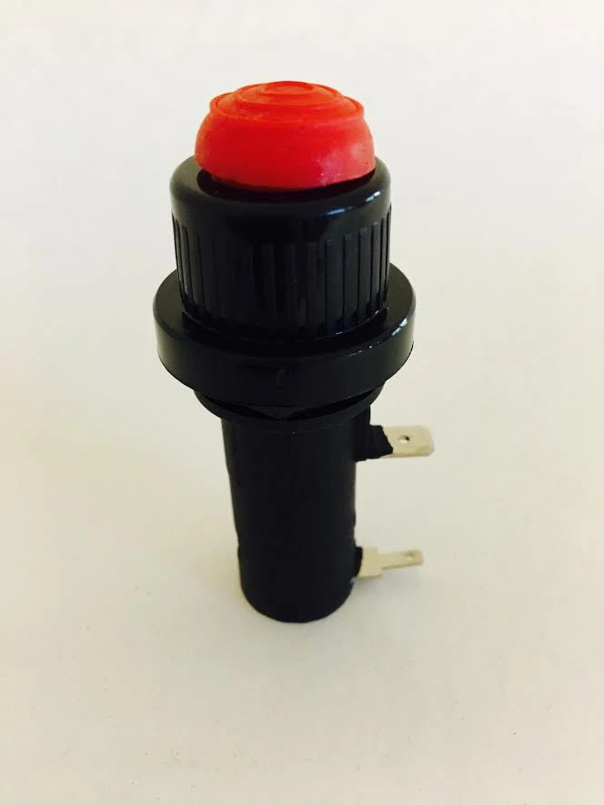Weber Red Button Round 2-Connector Ignition Switch - 42053 1 Weber Red Button Round 2-Connector Ignition Switch - 42053