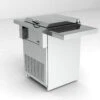 Alfresco Counter Top Refrigerator On Cart