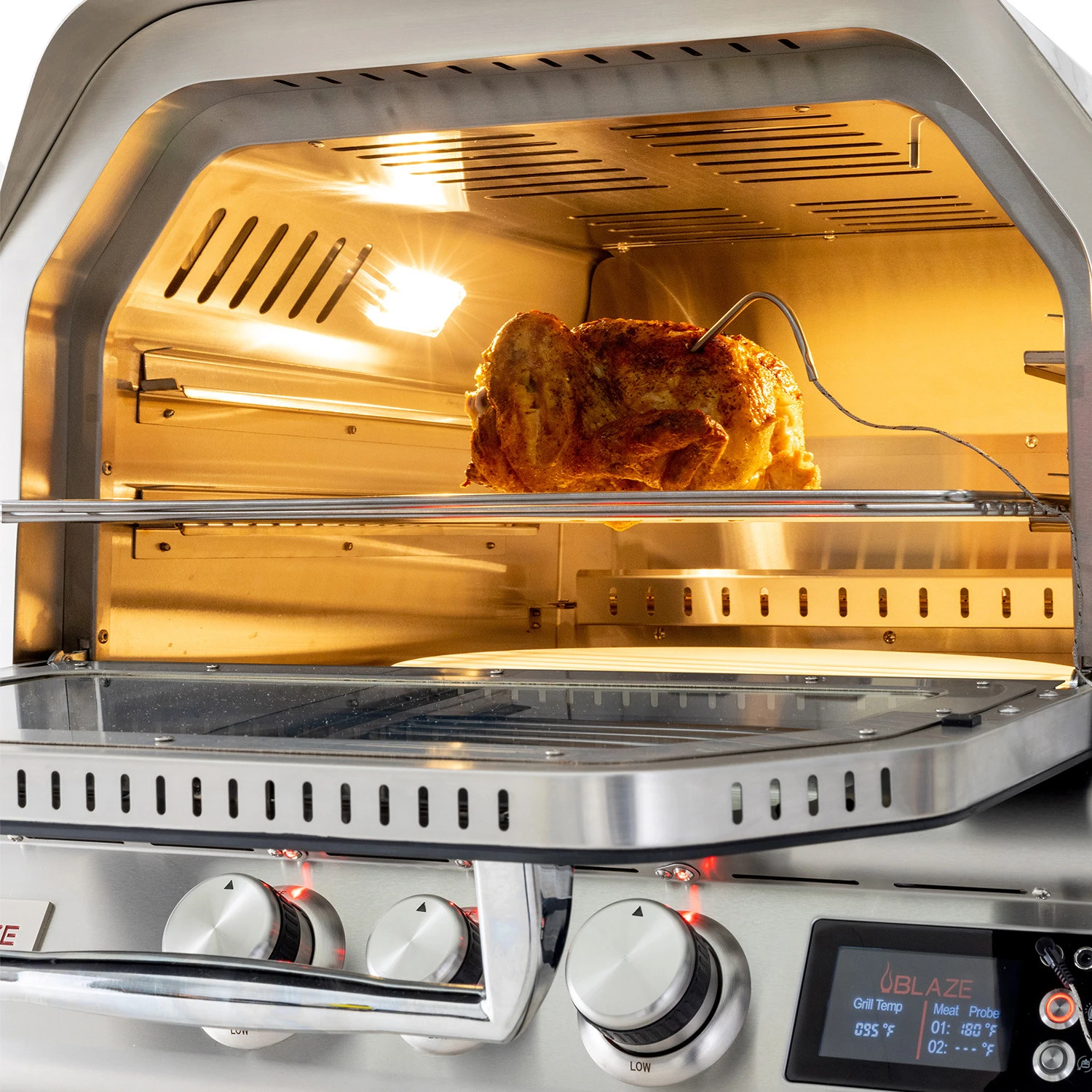 Blaze 26" Gas Pizza Oven With Rotisserie 2 Blaze 26" Gas Pizza Oven With Rotisserie - Image 2