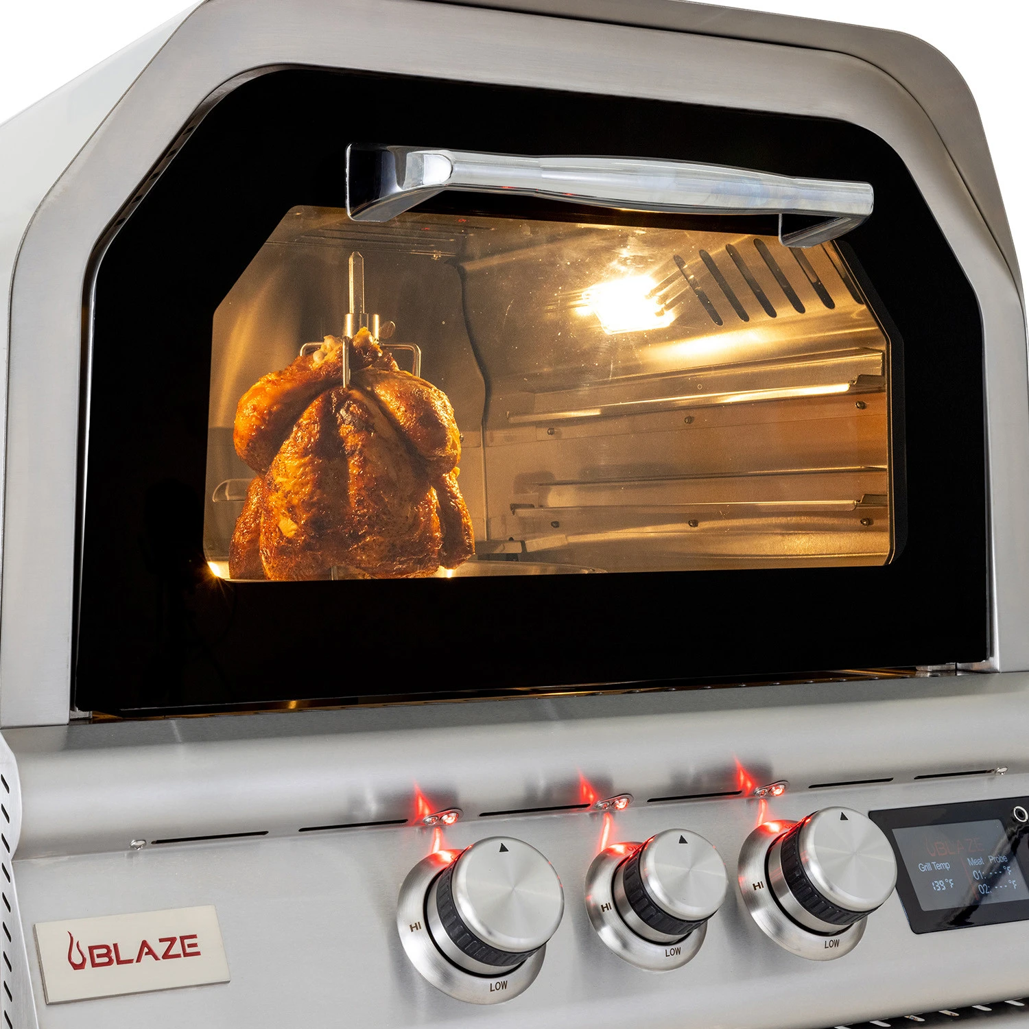 Blaze 26" Gas Pizza Oven With Rotisserie 3 Blaze 26" Gas Pizza Oven With Rotisserie - Image 3