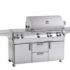 Fire Magic Echelon 790s A Grill On Cart, One Infared, Double Side Burner