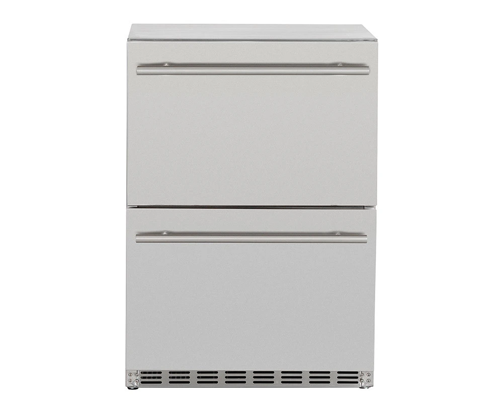 Summerset 5.3 Cf UL 2-Drawer Refrigerator W/Locking Door - SSRFR-24DR2 1 Summerset 5.3 Cf UL 2-Drawer Refrigerator W/Locking Door - SSRFR-24DR2