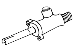 Arkla, Broilmaster Brass In-post Valve - 38700 4 Arkla, Broilmaster Brass In-post Valve - 38700 - Image 4