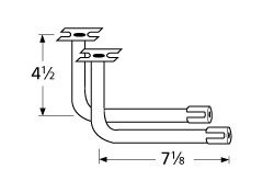 Arkla, Sunbeam Venturi Tubes - 71112 1 Arkla, Sunbeam Venturi Tubes - 71112