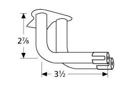 Fiesta 3 1/2 X 2 7/8, L-shaped Twin Venturi 1 Fiesta 3 1/2 X 2 7/8, L-shaped Twin Venturi