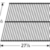 12 1/2 X 27 1/4, Charmglow, Grill Master, Sunbeam Lava Rock Grate - 91801