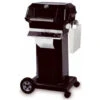 MHP JNR Natural Gas Grill, SearMagic Grids On Black Cart With 4 Wheels