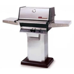 MHP TJK2 Propane Grill W/ SearMagic Grids On Stainless Base