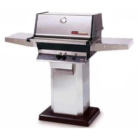 MHP TJK2 Propane Grill W/ SearMagic Grids On Stainless Base 1 MHP TJK2 Propane Grill W/ SearMagic Grids On Stainless Base